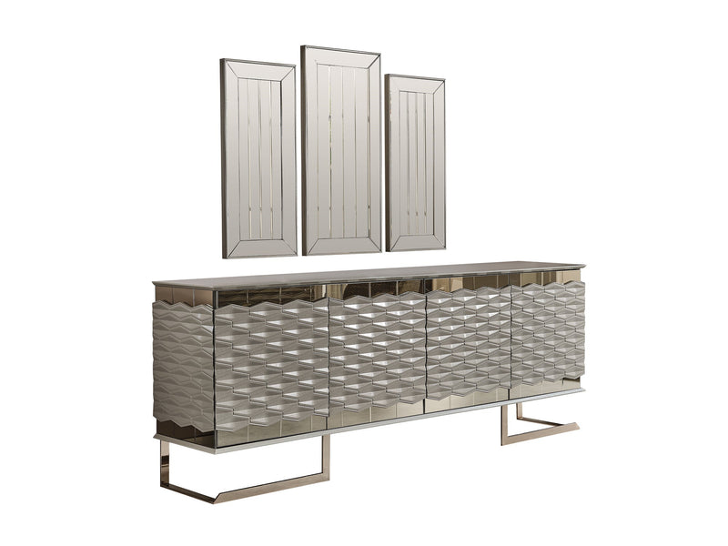 Gokce Consol With Mirror - 115-GOK-CONM