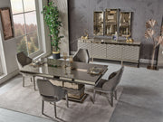 Gokce Dining Table - 115-GOK-DT-6