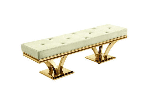 GOLD CREAM BENCH 2111 - GOLD CREAM BENCH 2111