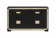 Blake Black/Gold Dresser - BLAKE-BLACK/GOLD-DR