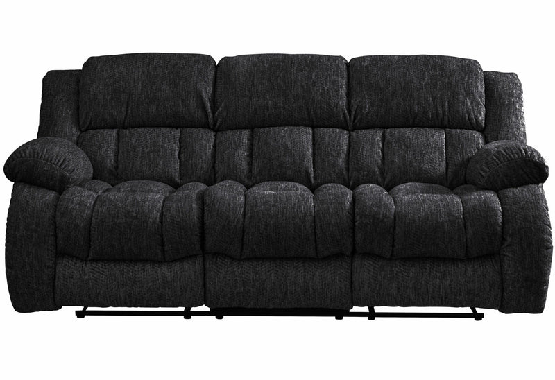 U250 Ebony Reclining Sofa/Console Reclining Loveseat/Glider Recliner - U250-EBONY-RS/CRLS/GR