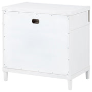Gracemont 3-drawer Bedroom Nightstand Bedside Table White - 225072