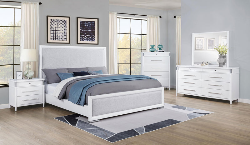 Gracemont 5-drawer Bedroom Chest of Drawers White - 225075