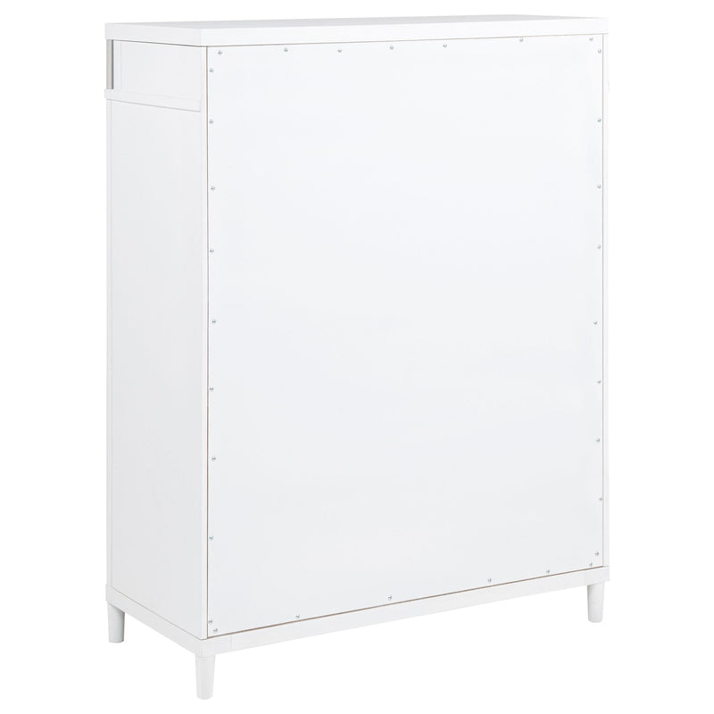 Gracemont 5-piece Eastern King Bedroom Set White - 225071KE-S5