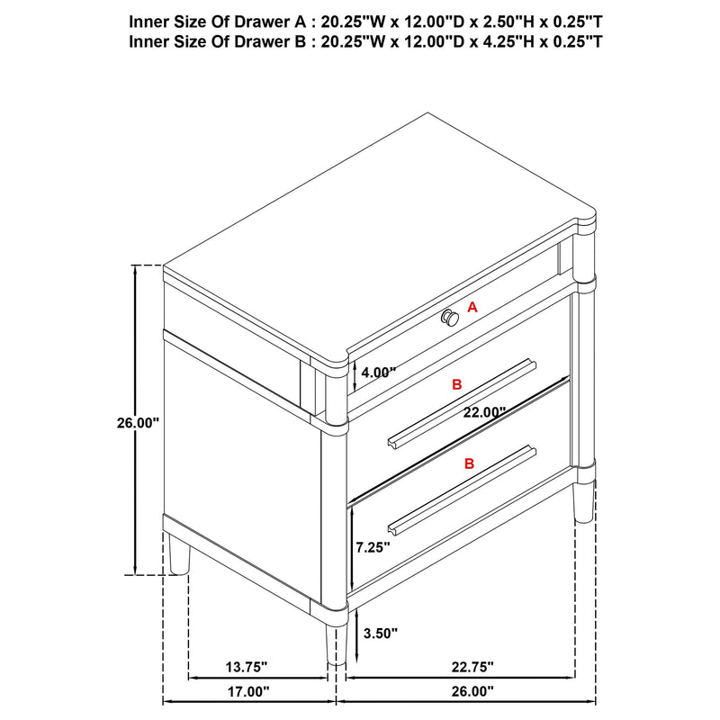 Gracemont 5-piece Eastern King Bedroom Set White - 225071KE-S5
