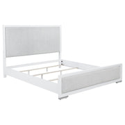 Gracemont 5-piece Eastern King Bedroom Set White - 225071KE-S5