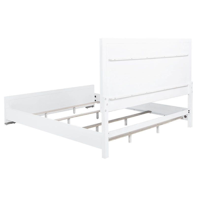 Gracemont 5-piece Eastern King Bedroom Set White - 225071KE-S5