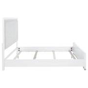 Gracemont 57-inch Eastern King Panel Bed Grey and White - 225071KE