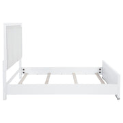 Gracemont 57-inch Queen Panel Bed Grey and White - 225071Q