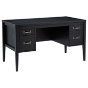 Graham 54-inch 4-drawer Double Pedestal Lift Top Computer Desk Black - 800866