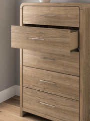 Gramburg Warm Natural Brown Chest of Drawers - PCB1121-46