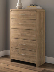 Gramburg Warm Natural Brown Chest of Drawers - PCB1121-46