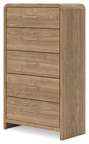 Gramburg Warm Natural Brown Chest of Drawers - PCB1121-46