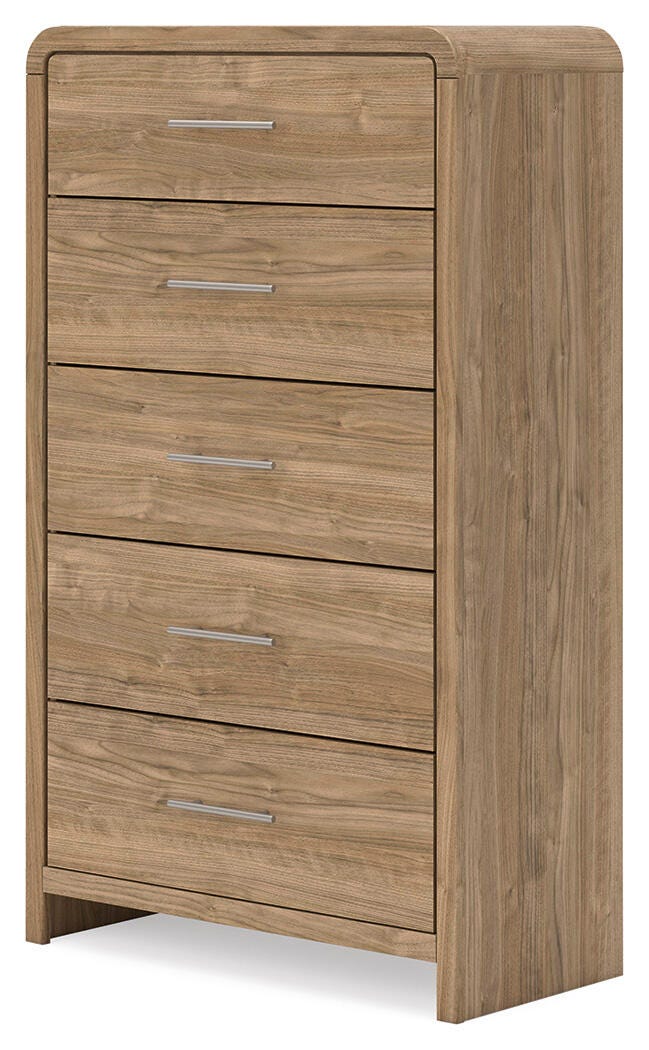 Gramburg Warm Natural Brown Chest of Drawers - PCB1121-46