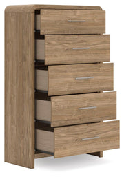 Gramburg Warm Natural Brown Chest of Drawers - PCB1121-46