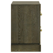 Gran Park 2-drawer Nightstand Bedside Table Dark Cocoa - 224932