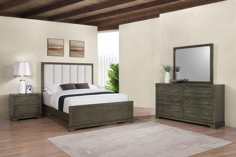 Gran Park 4-piece Eastern King Bedroom Set Dark Cocoa - 224930KE-S4
