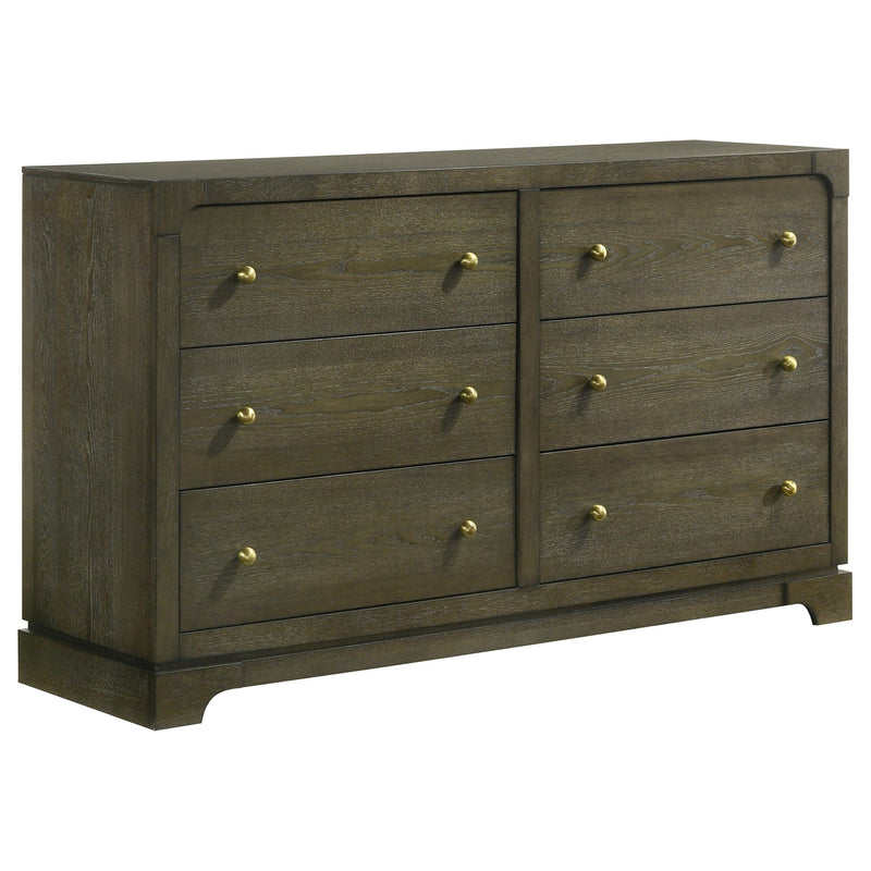 Gran Park 4-piece Queen Bedroom Set Dark Cocoa - 224930Q-S4