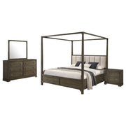 Gran Park 4-piece Queen Bedroom Set Dark Cocoa - 224931Q-S4
