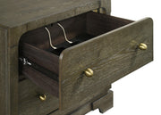 Gran Park 5-piece Eastern King Bedroom Set Dark Cocoa - 224930KE-S5