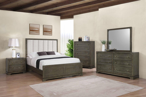 Gran Park 5-piece Eastern King Bedroom Set Dark Cocoa - 224930KE-S5