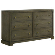 Gran Park 5-piece Eastern King Bedroom Set Dark Cocoa - 224930KE-S5