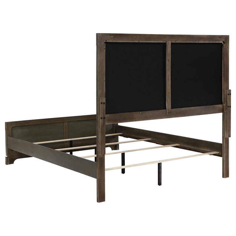 Gran Park 59-inch Eastern King Panel Bed Dark Cocoa - 224930KE
