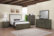 Gran Park 59-inch Queen Panel Bed Dark Cocoa - 224930Q