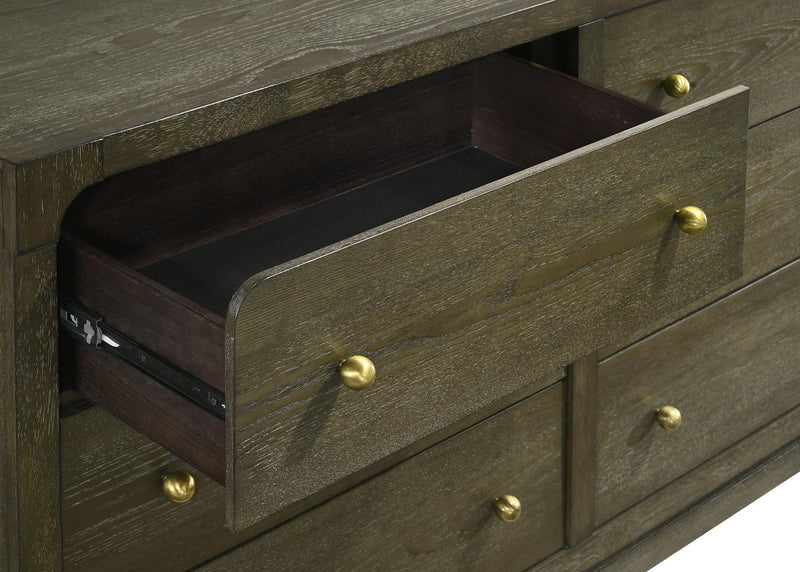 Gran Park 6-drawer Dresser Cabinet Dark Cocoa - 224933