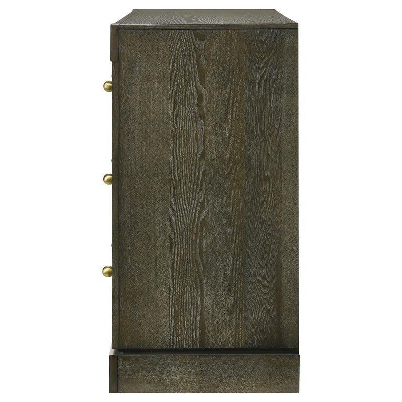 Gran Park 6-drawer Dresser Cabinet Dark Cocoa - 224933