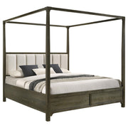 Gran Park Queen Canopy Bed Dark Cocoa - 224931Q