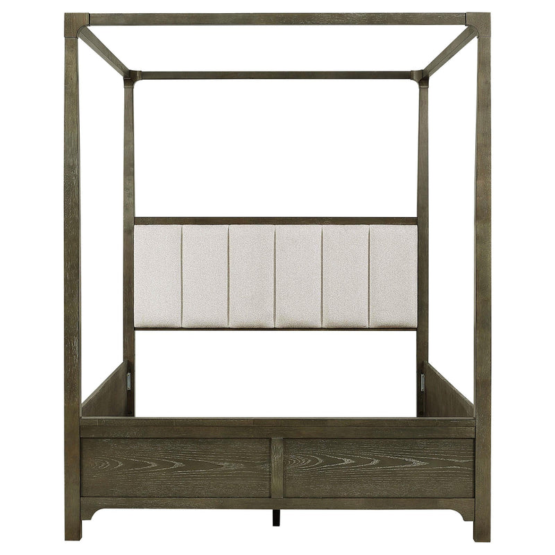 Gran Park Queen Canopy Bed Dark Cocoa - 224931Q