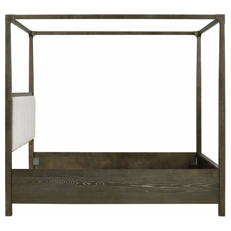 Gran Park Queen Canopy Bed Dark Cocoa - 224931Q