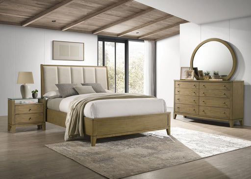 Granada 4-piece California King Bedroom Set Natural Pine - 224921KW-S4