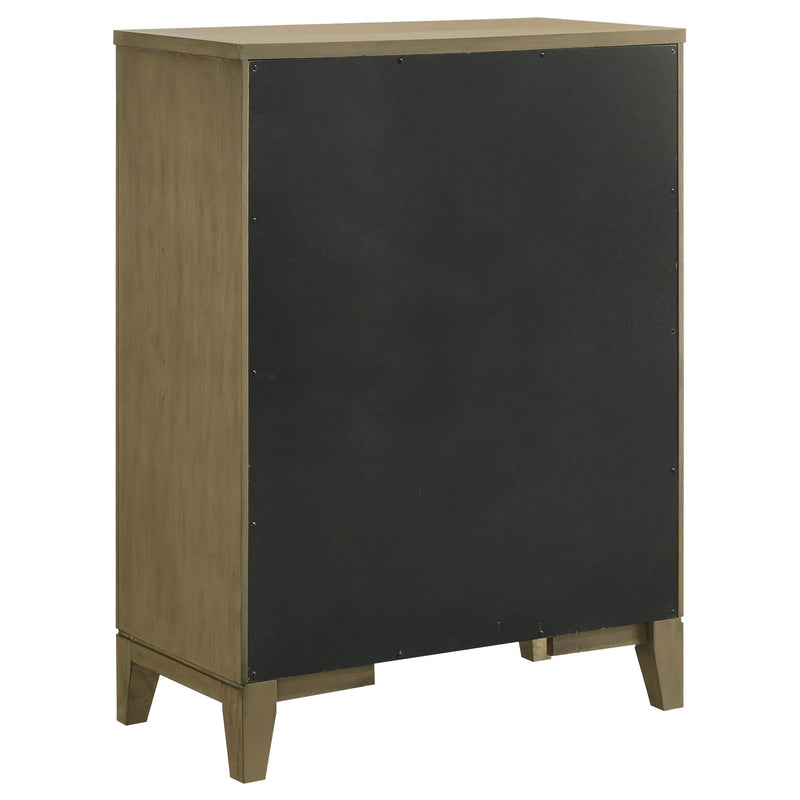 Granada 5-drawer Bedroom Chest of Drawers Natural Pine - 224925