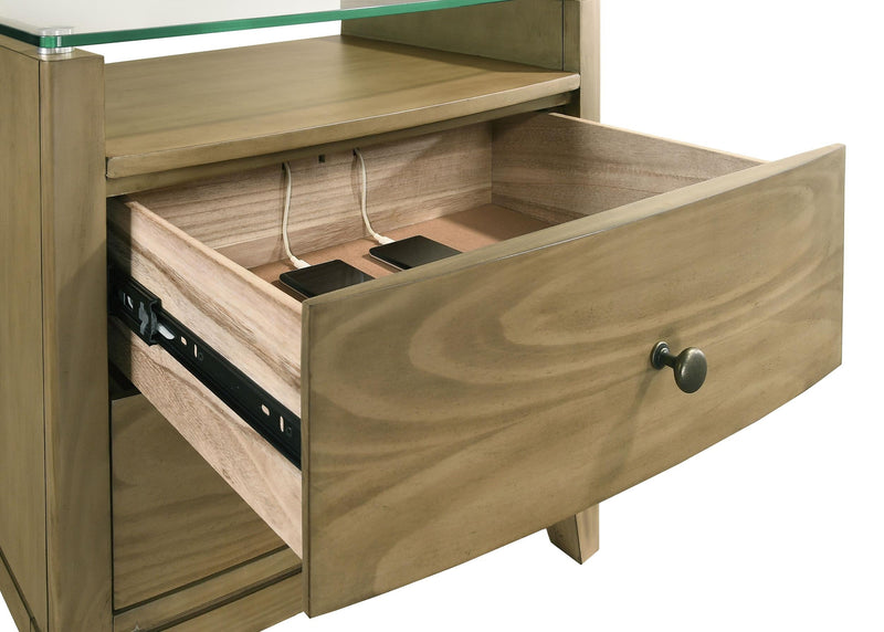 Granada 5-piece California King Bedroom Set Natural Pine - 224921KW-S5