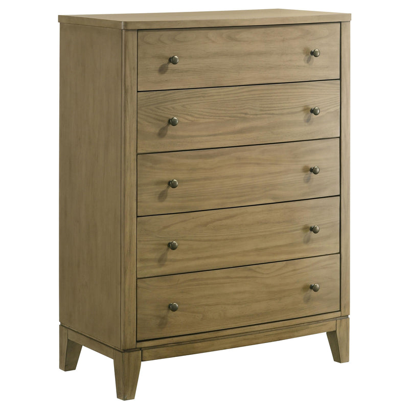 Granada 5-piece Queen Bedroom Set Natural Pine - 224921Q-S5