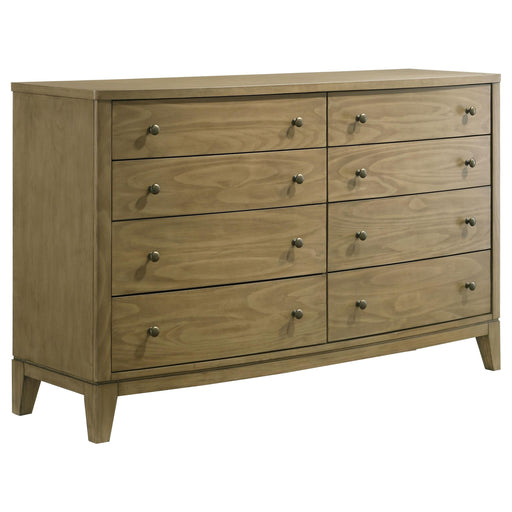 Granada 8-drawer Dresser Cabinet Natural Pine - 224923