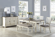Granby Antique White Dining Set - DMV FurnitureDining Room Set
