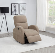 Grant Fabric Upholstered Power Recliner Chair Camel - 603303P