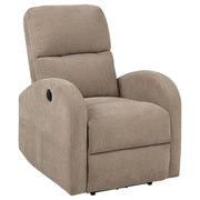 Grant Fabric Upholstered Power Recliner Chair Camel - 603303P