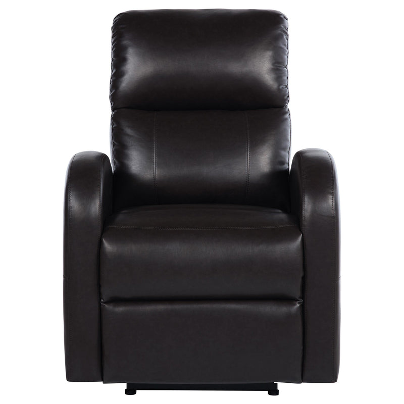 Grant Upholstered Power Recliner Chair Brown - 601500P