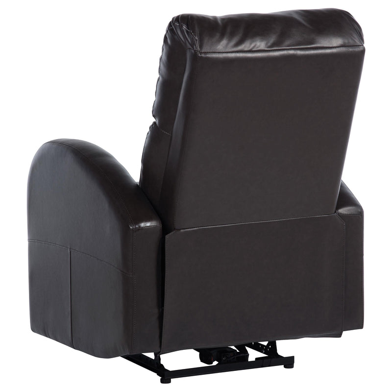 Grant Upholstered Power Recliner Chair Brown - 601500P