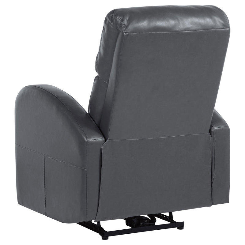 Grant Upholstered Power Recliner Chair Grey - 601499P