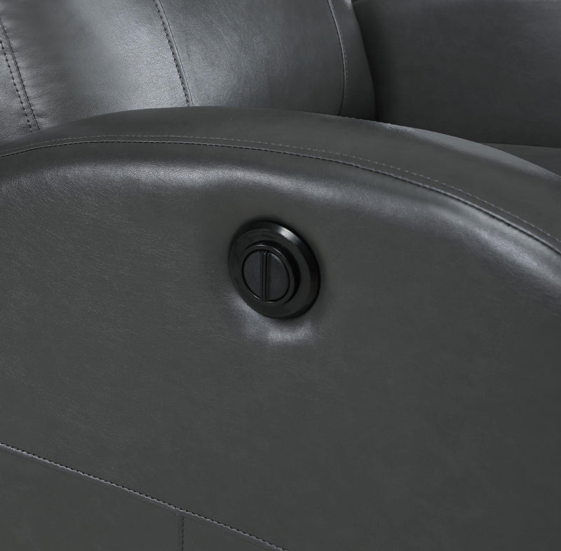 Grant Upholstered Power Recliner Chair Grey - 601499P