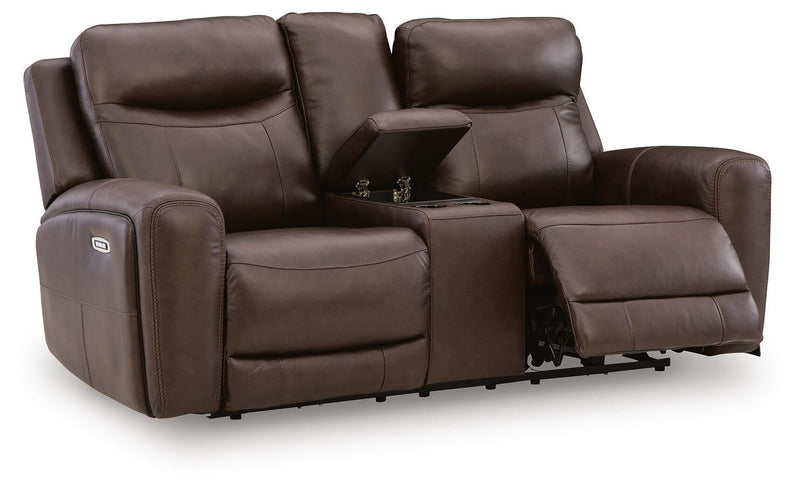 Gravier Cordova Power Reclining Loveseat with Console - U1330118
