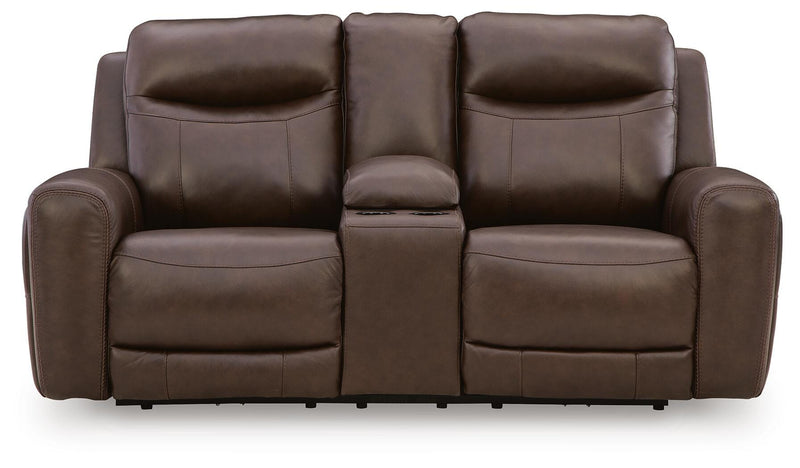 Gravier Cordova Power Reclining Loveseat with Console - U1330118