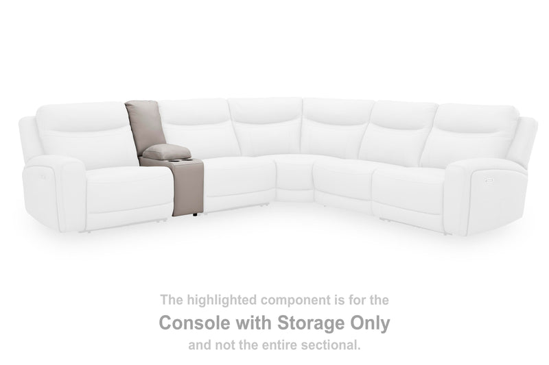 Gravier Gray Console with Storage - U1330057
