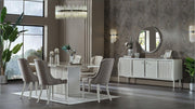 Gravita Buffet Mirror/ (Ivory) - DMV FurnitureMirror