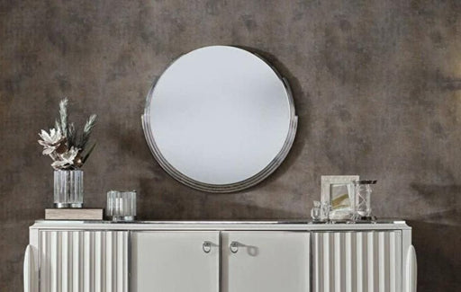 Gravita Buffet Mirror/ (Ivory) - DMV FurnitureMirror